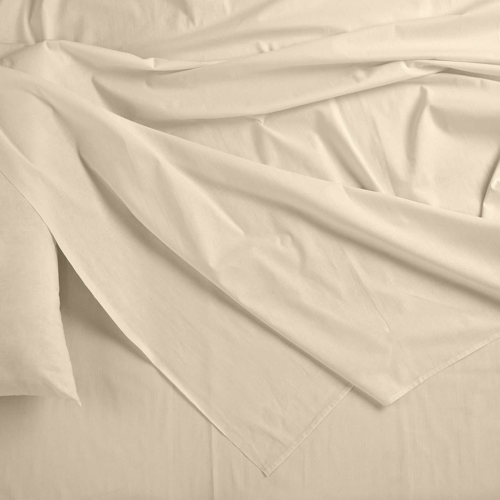 Royal Comfort Blended Bamboo Sheet Set Dark Ivory - Queen-1951134848613748738