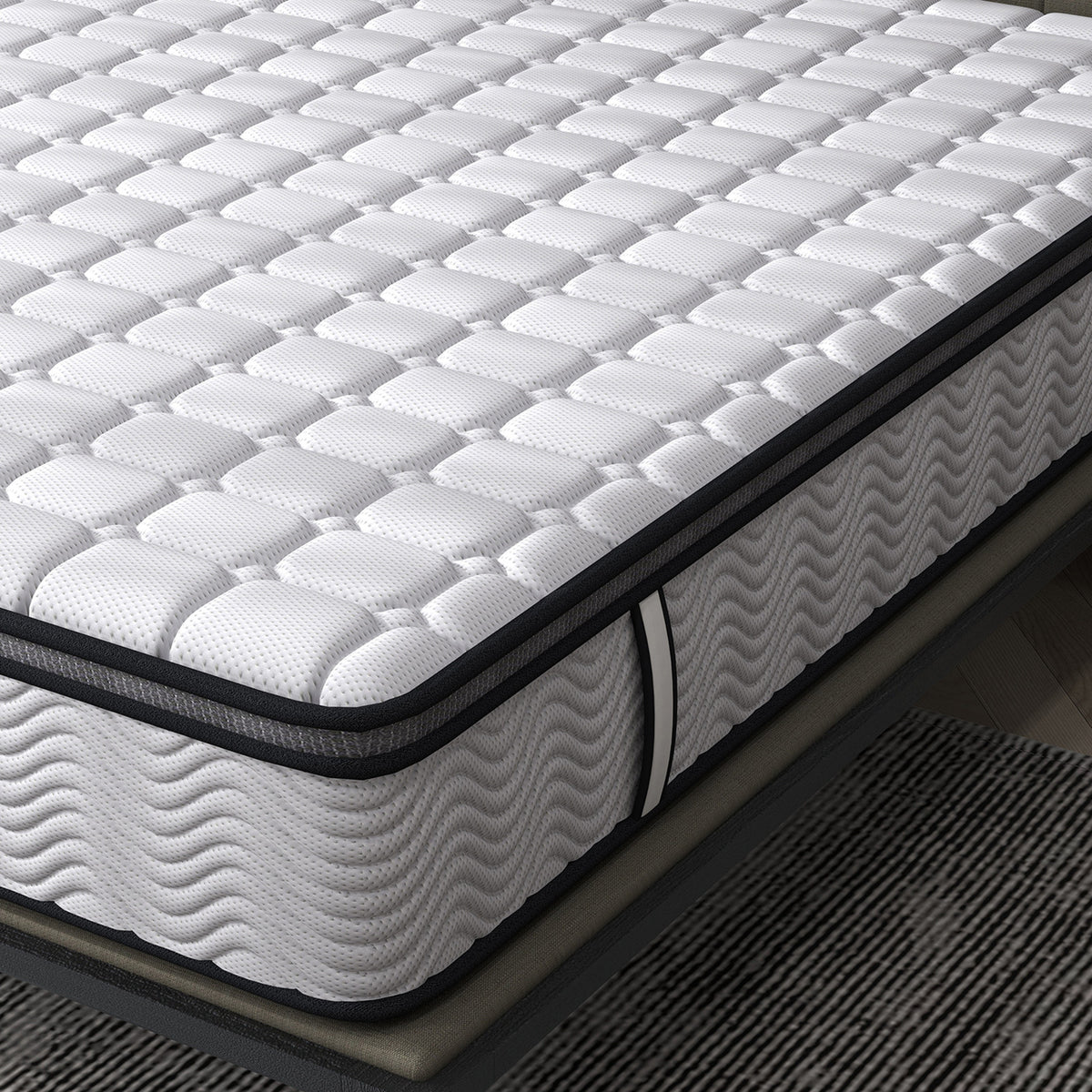 Ergopedic Pocket Spring Mattress- King Single-1951134903638822919