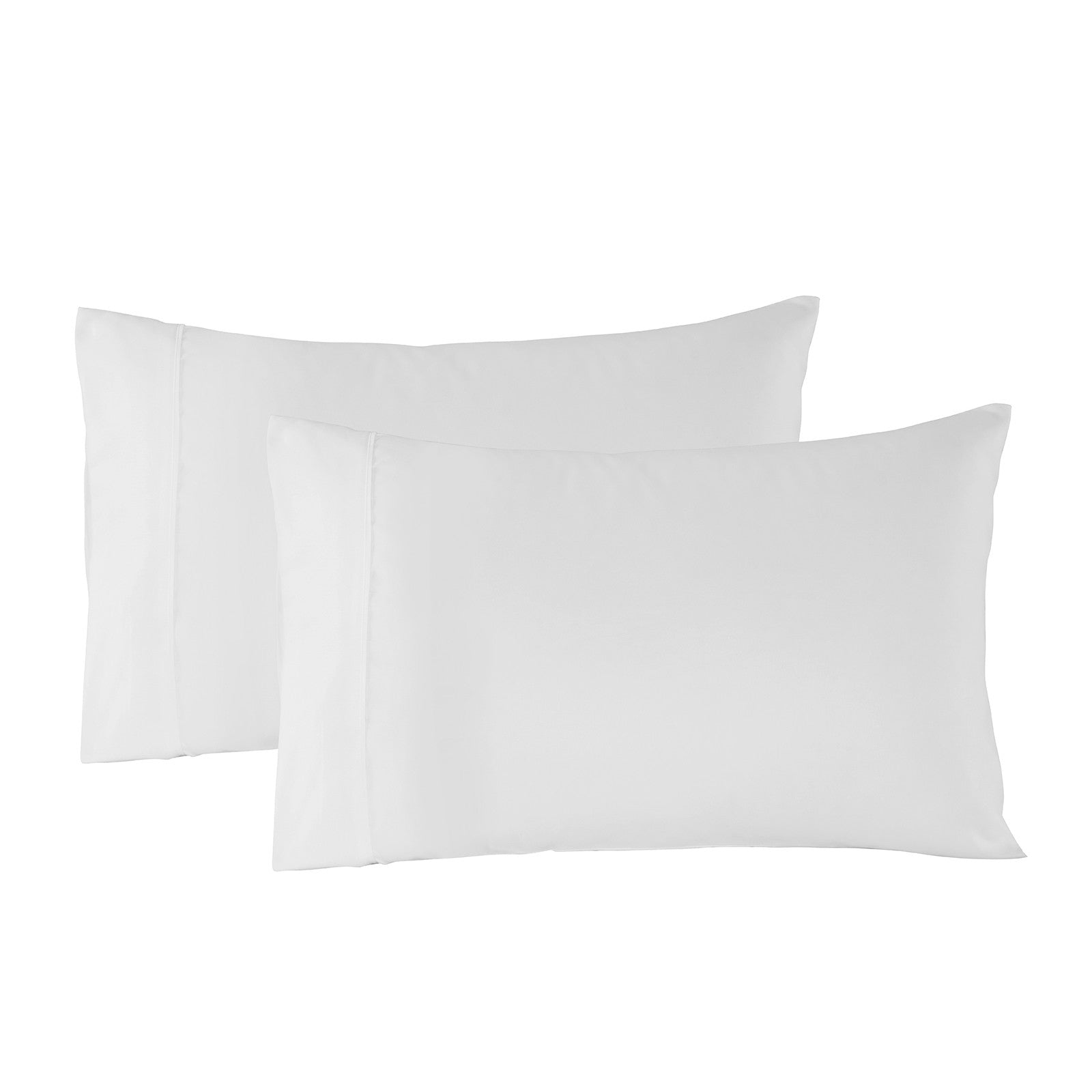 Royal Comfort Blended Bamboo Quilt Cover Sets -White-Double-1951134818729332740
