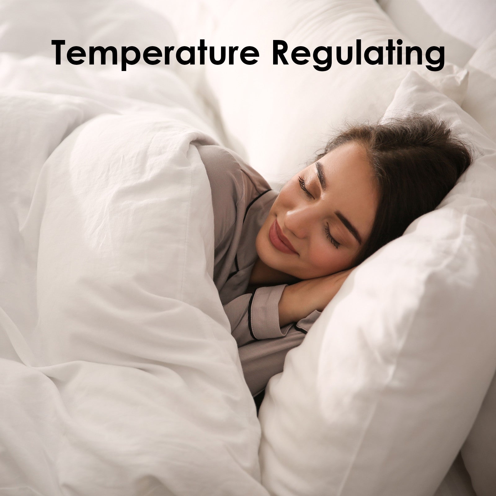 Royal Comfort Blended Bamboo Quilt Cover Sets -White-King-1951134820218310656