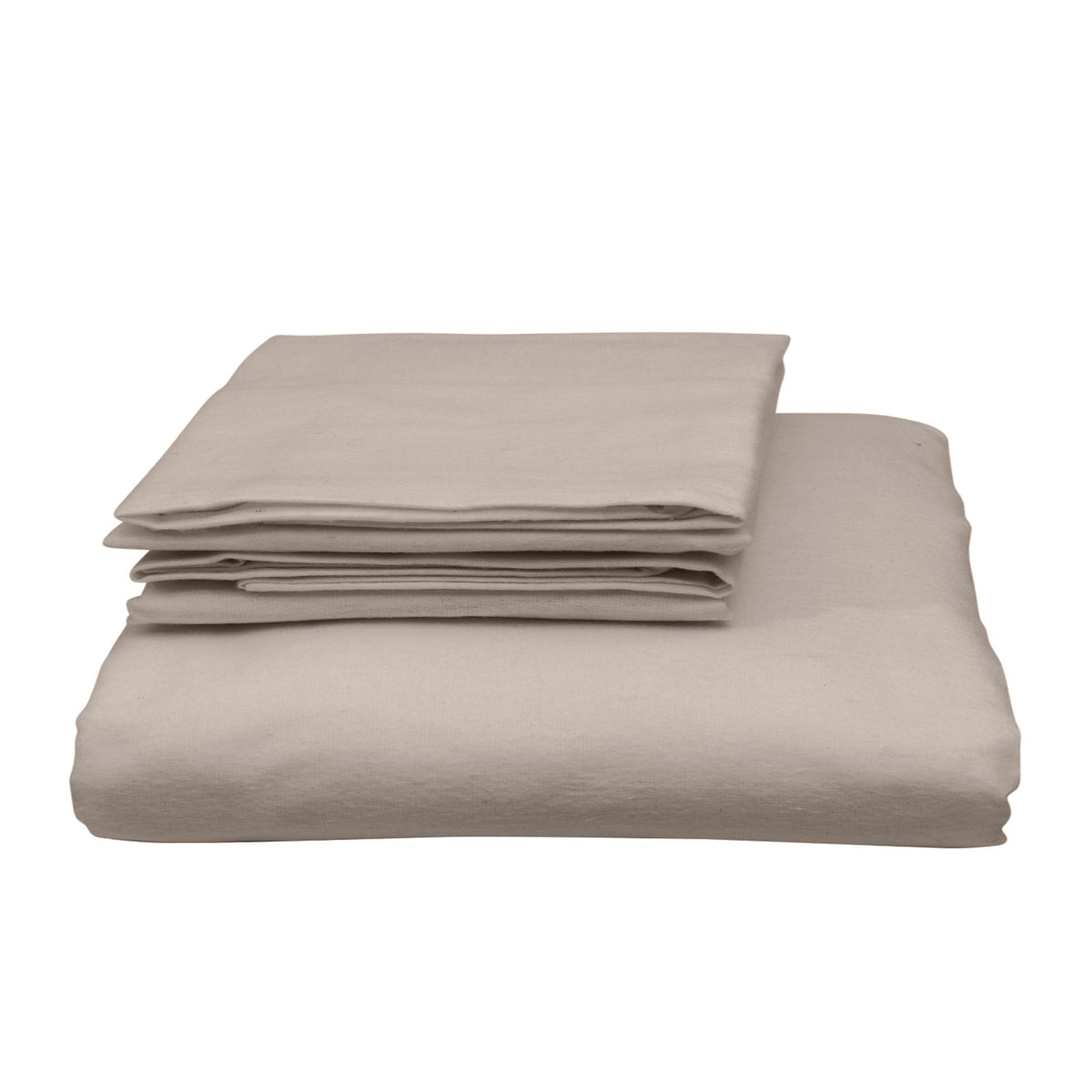 Royal Comfort Blended Bamboo Quilt Cover Sets -Warm Grey-King-1951134820591603714