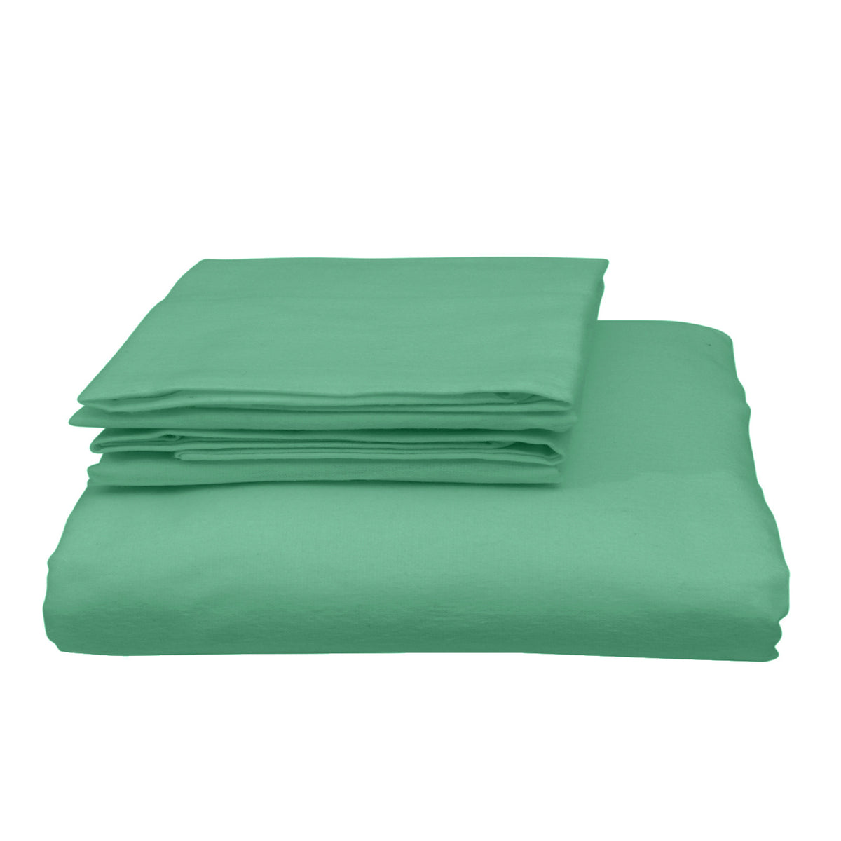 Royal Comfort Blended Bamboo Quilt Cover Set - King - Green Mist-1951134820956508162