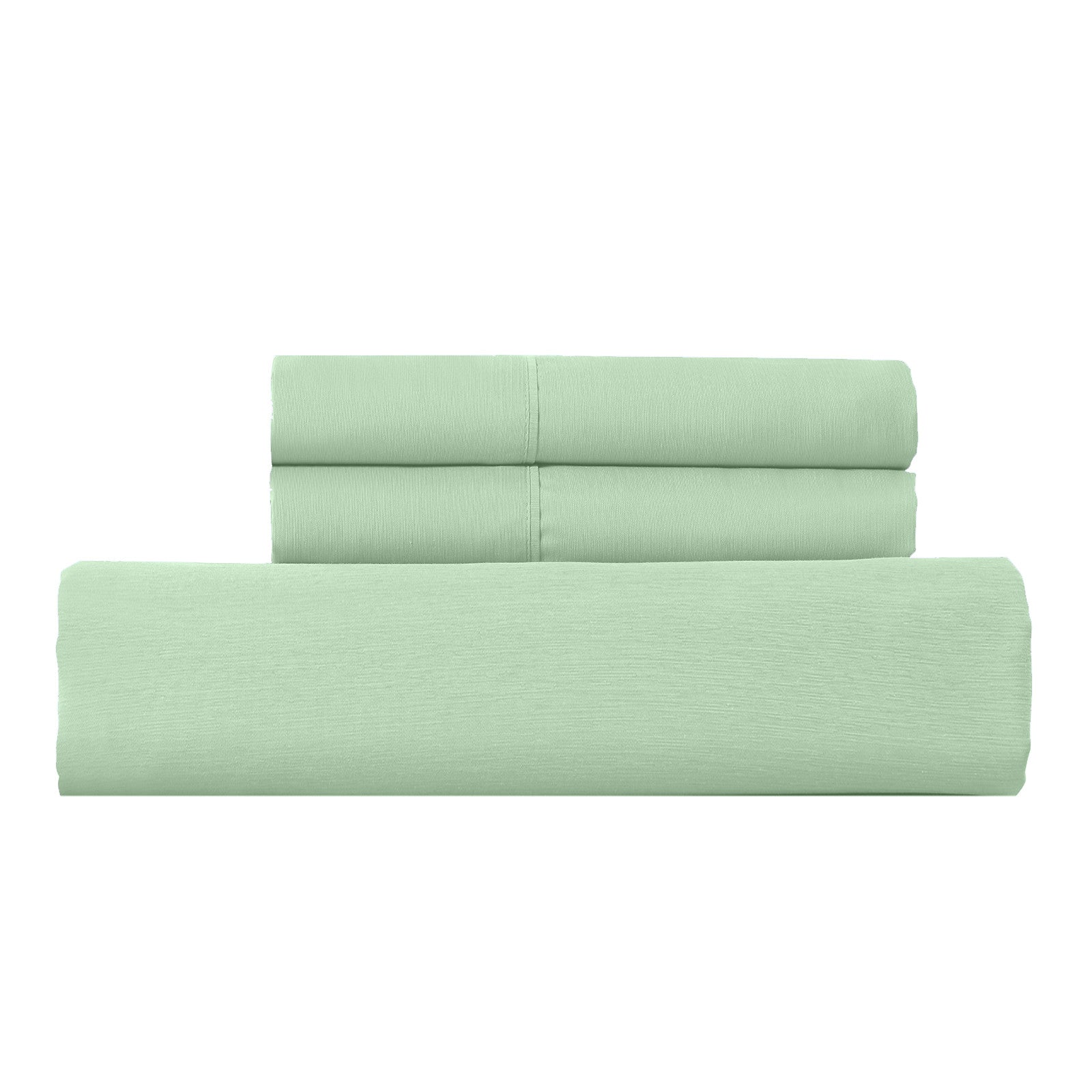 Royal Comfort 1000TC Cotton Blend Quilt Cover Set - Queen - Green Mist-1951134821900226563