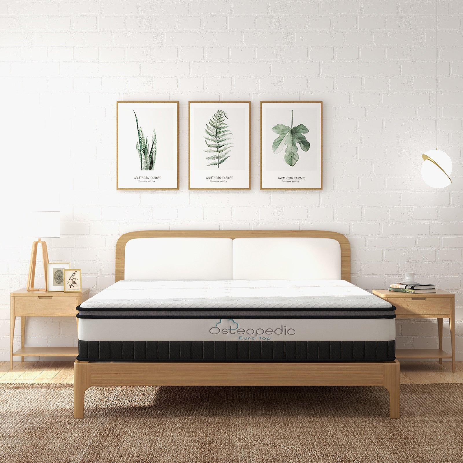 Osteopedic Euro Top Pocket Spring Mattress - King-1951134905584979973