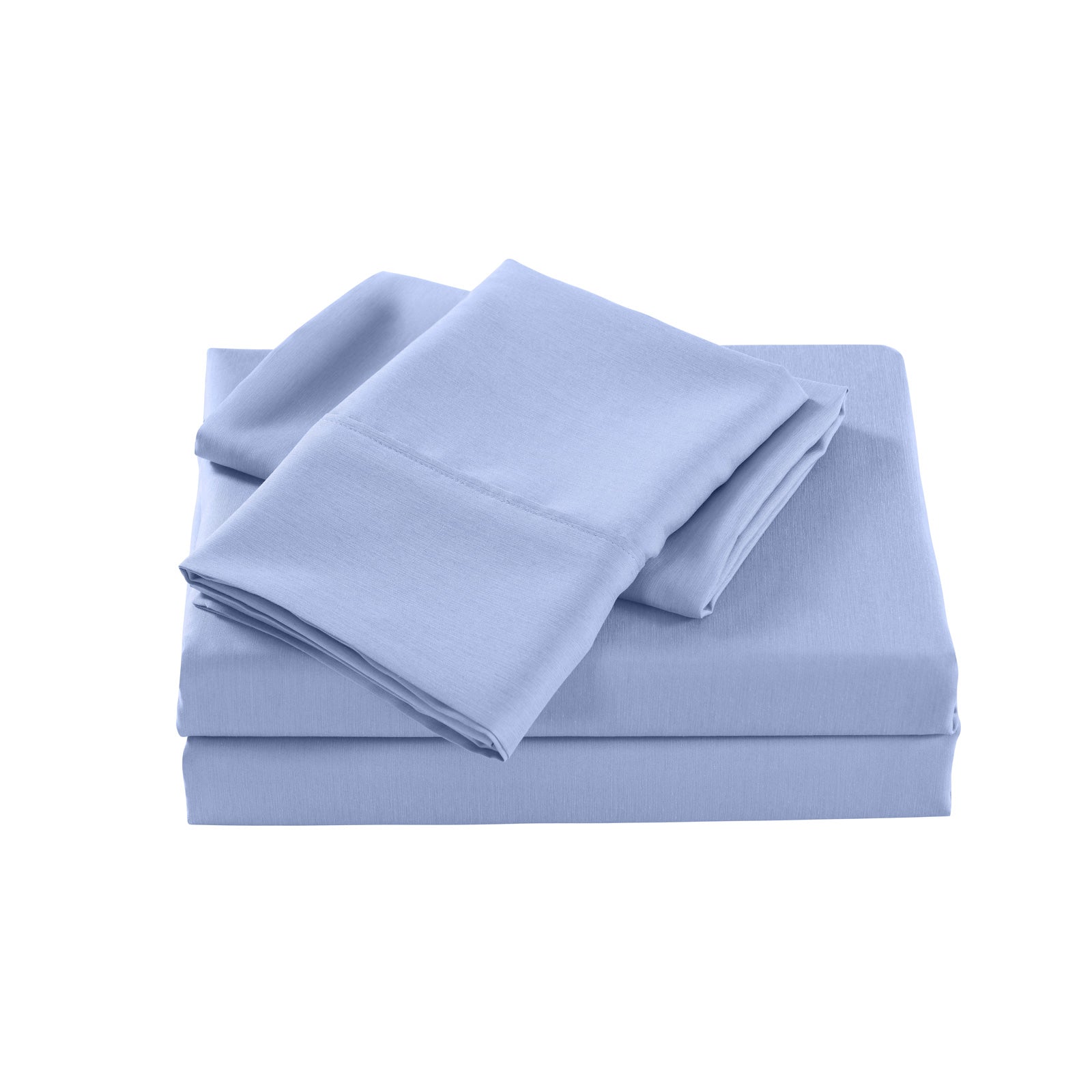 Royal Comfort Bamboo Cooling 2000TC Sheet Set - Single-Light Blue-1951134863952318465