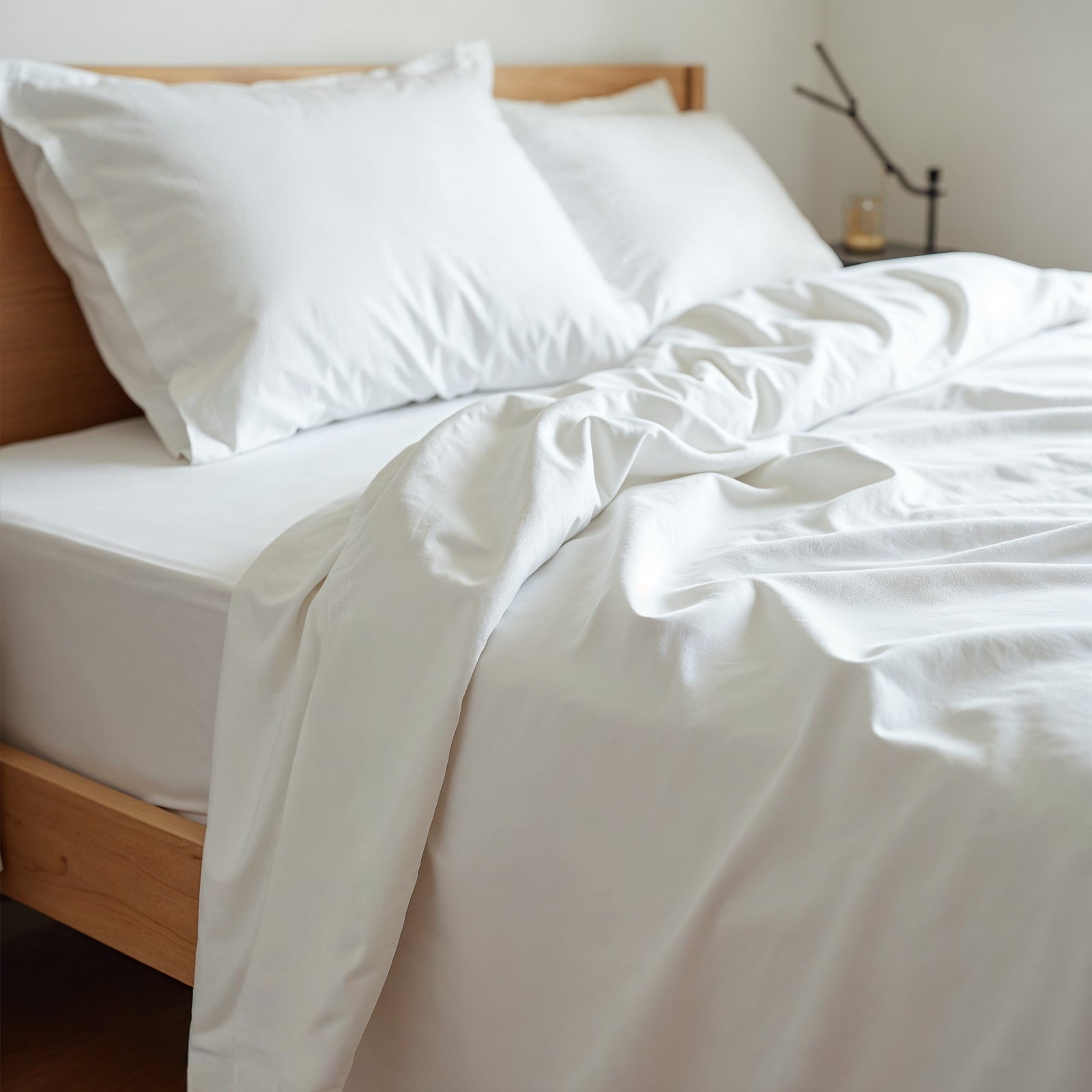 Royal Comfort 1500TC Cotton Rich Fitted 4 PC Sheet sets King White-1951134868184371202