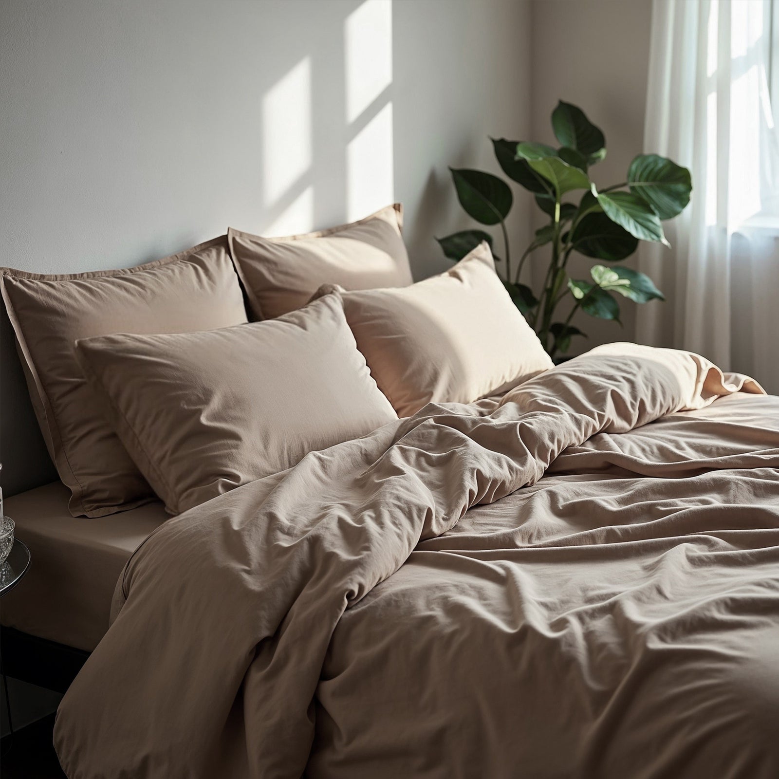 Royal Comfort 1500TC Cotton Rich Fitted 4 PC Sheet sets King Stone-1951134868742213635