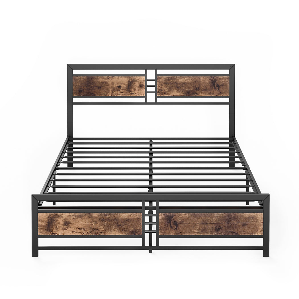Levede Metal Bed Frame Queen Mattress-1954802925058527233