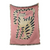 Anyhouz Pink Cat Throw Blanket Cozy Sofa Couch Bed Cover Outdoor Camping Mat Home Decor Tapestry with Tassel