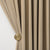 Anyhouz 250cm Light Pawn High Quality Modern Wool Velvet Blackout Curtains for Living Room Bedroom Dining Luxury Window Drape
