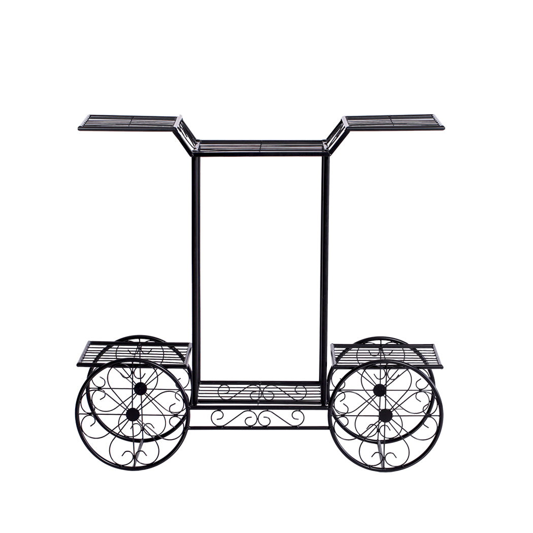 Levede Plant Stand Outdoor Indoor Metal Bronze-1910112336144896001