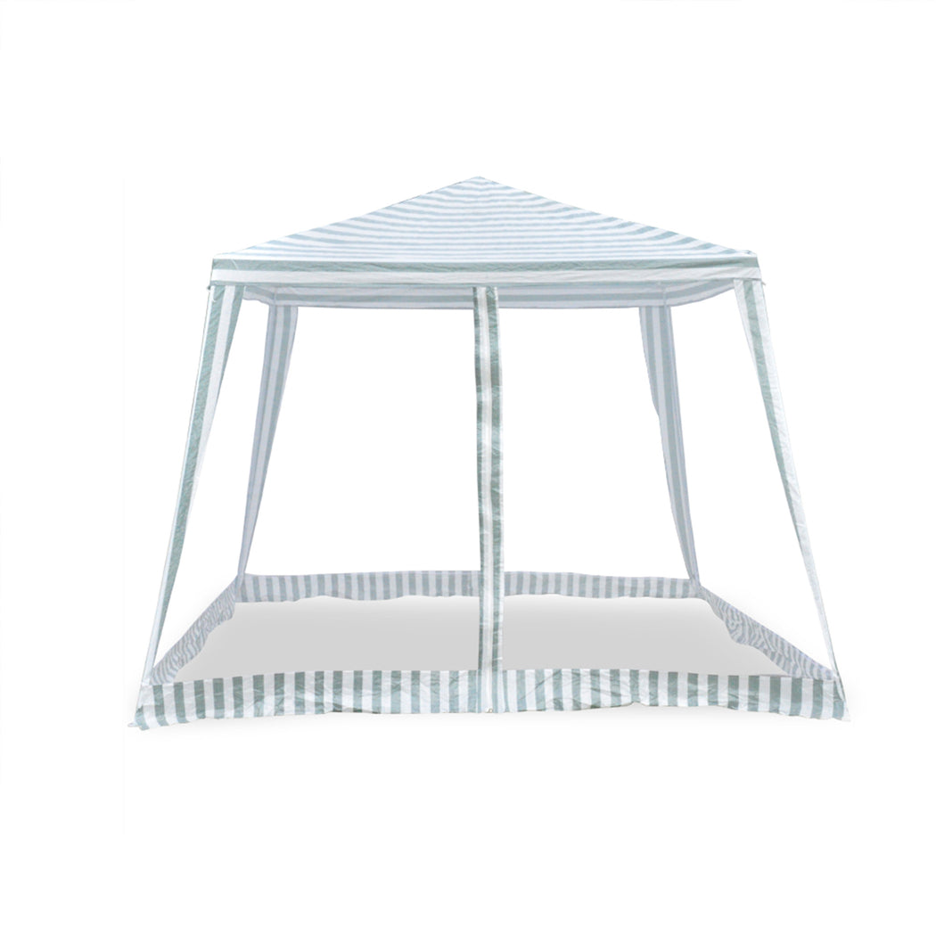 Mountview Gazebo Marquee 3x3m Mesh Side-1910112594954424321