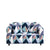 Anyhouz 2 Seater Sofa Cover Blue White Geometric Style and Protection For Living Room Sofa Chair Elastic Stretchable Slipcover