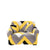 Anyhouz 2 Seater Sofa Cover Yellow Wave Style and Protection For Living Room Sofa Chair Elastic Stretchable Slipcover