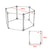 Pawz Pet Playpen Transparent Acrylic Clear Folding Dog Fence Kennel 6 Panel-1910112348266434561