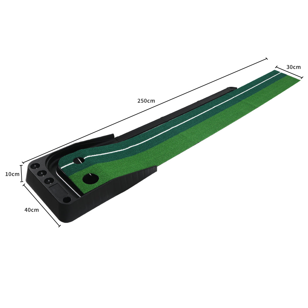 Centra Golf Putting Mat 250cmx40cm Portable-1910113074715693057
