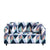Anyhouz 3 Seater Sofa Cover Blue White Geometric Style and Protection For Living Room Sofa Chair Elastic Stretchable Slipcover