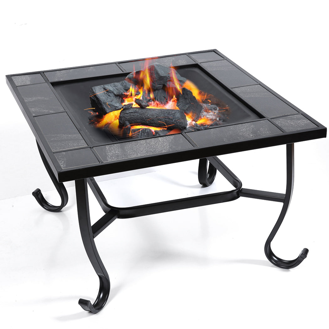30" 3in1 Garden Steel Fire Pit Brazier-1910112943043907585