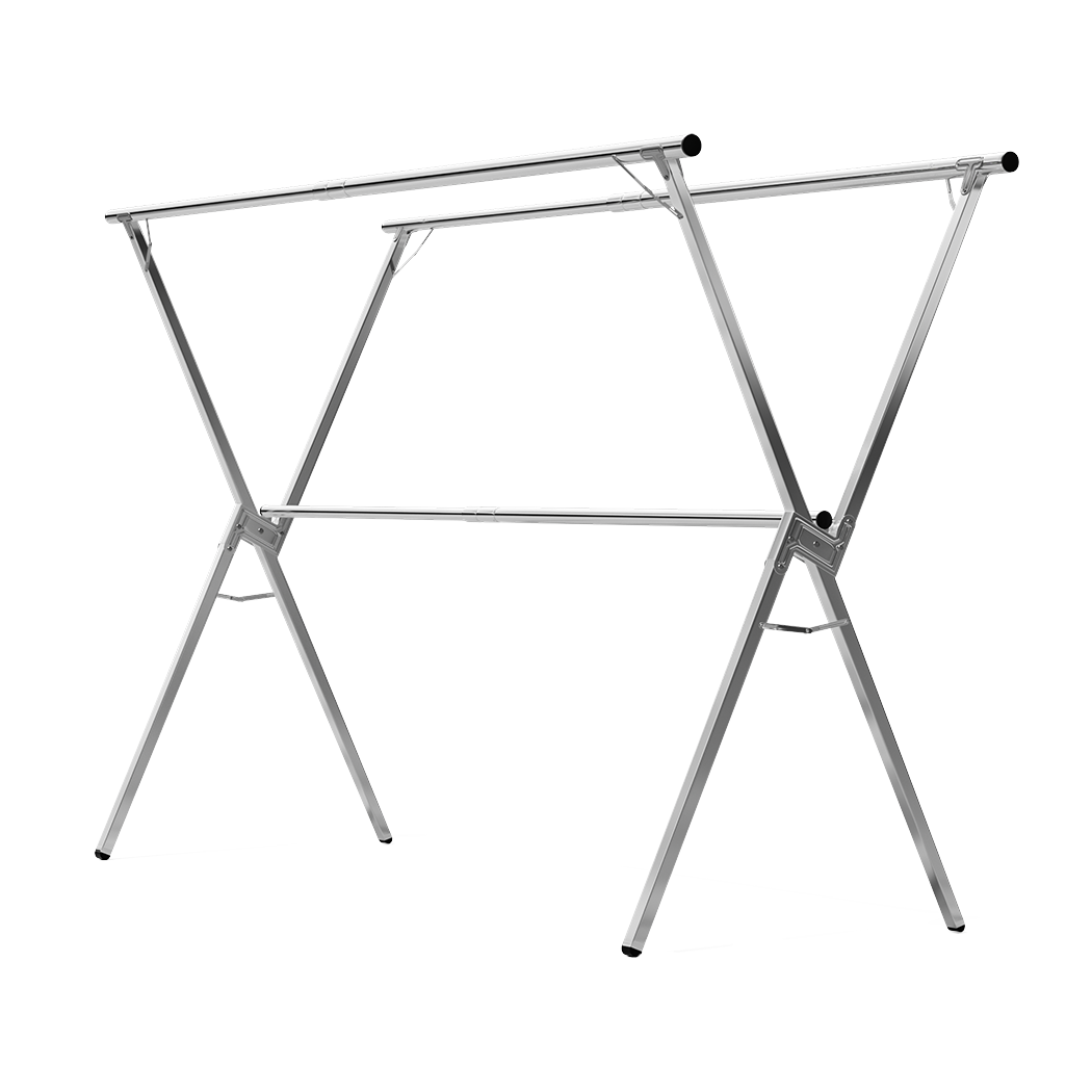 Levede Adjustable Clothes Drying Airer Foldable-1954802409775697928