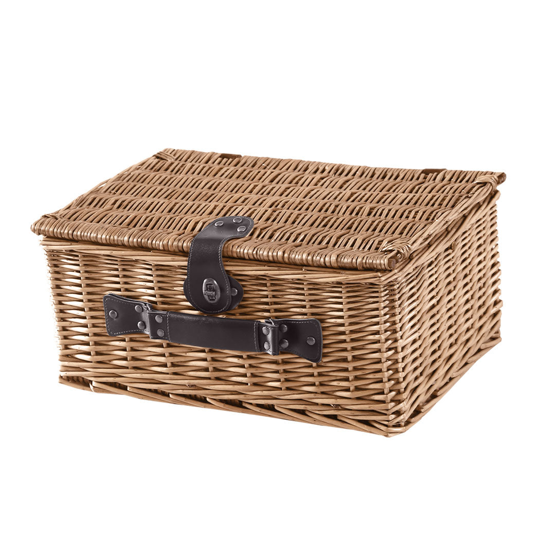 2 Person Picnic Basket Baskets Set Outdoor-1910113180613480451