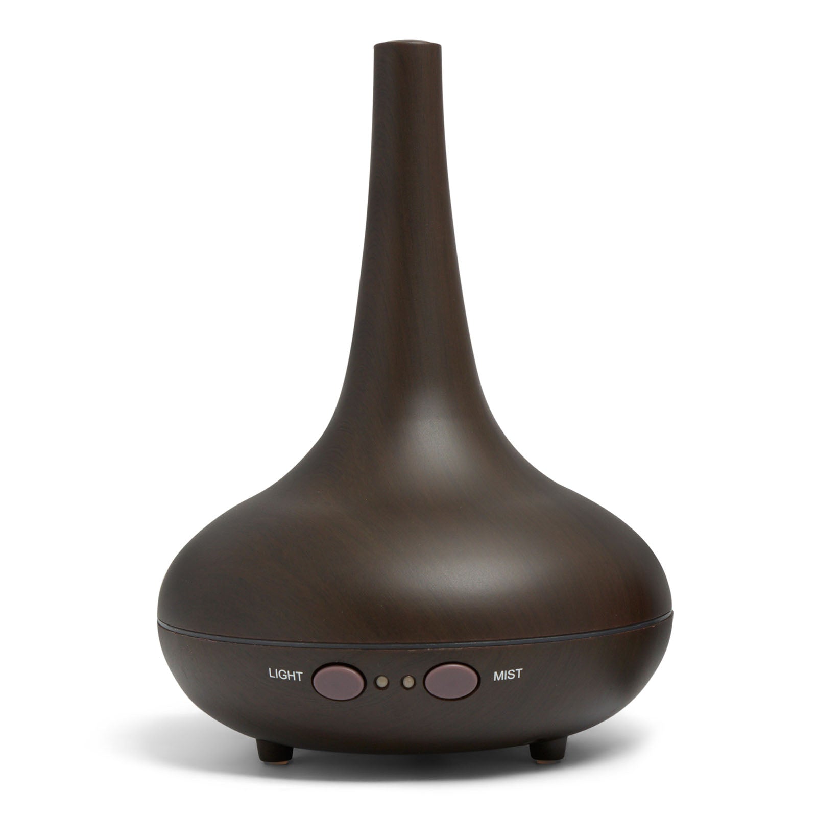 Milano Decor Ultrasonic Aroma Diffuser - Dark Wood Grain Color-1951134805135593473
