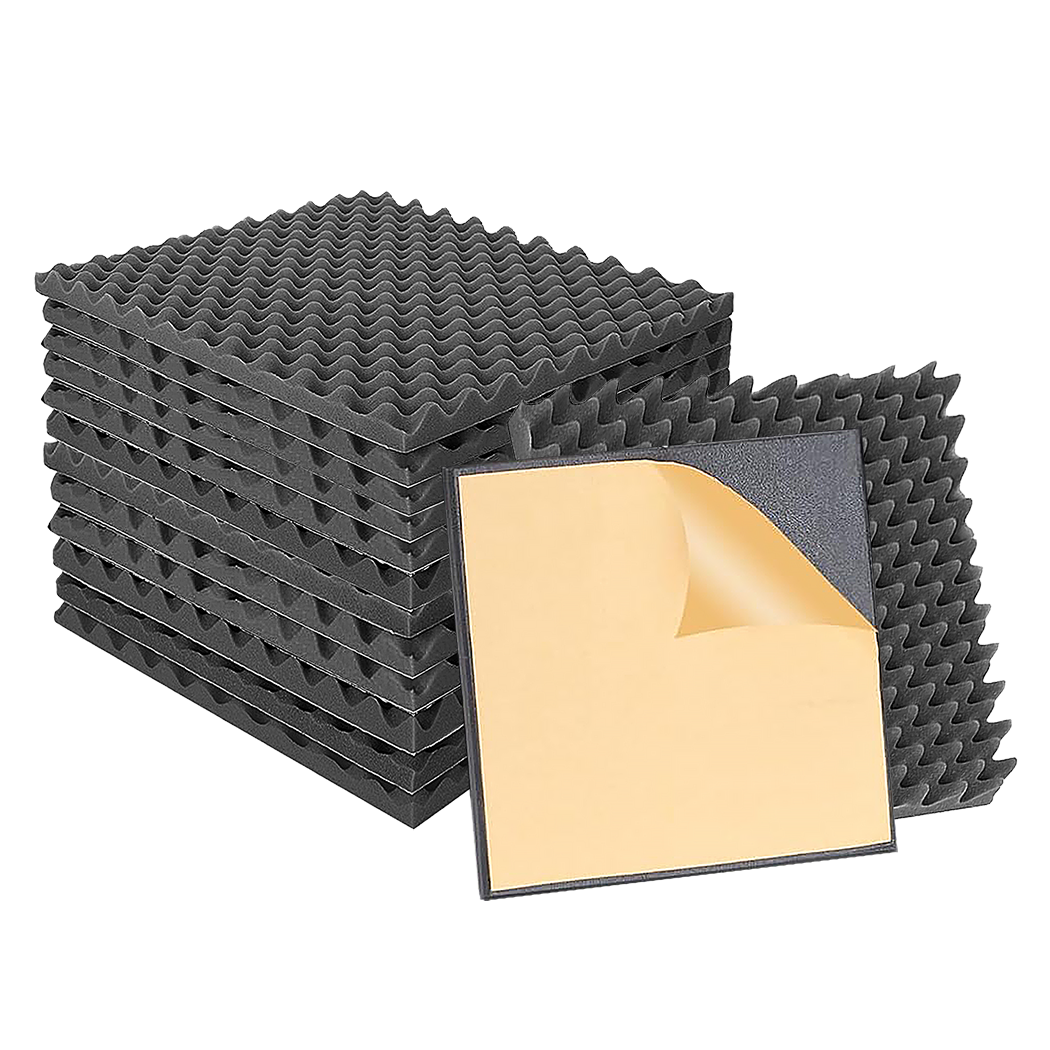 14PC Acoustic Foam Wall Panels 50x50x5cm-1954802463458594824