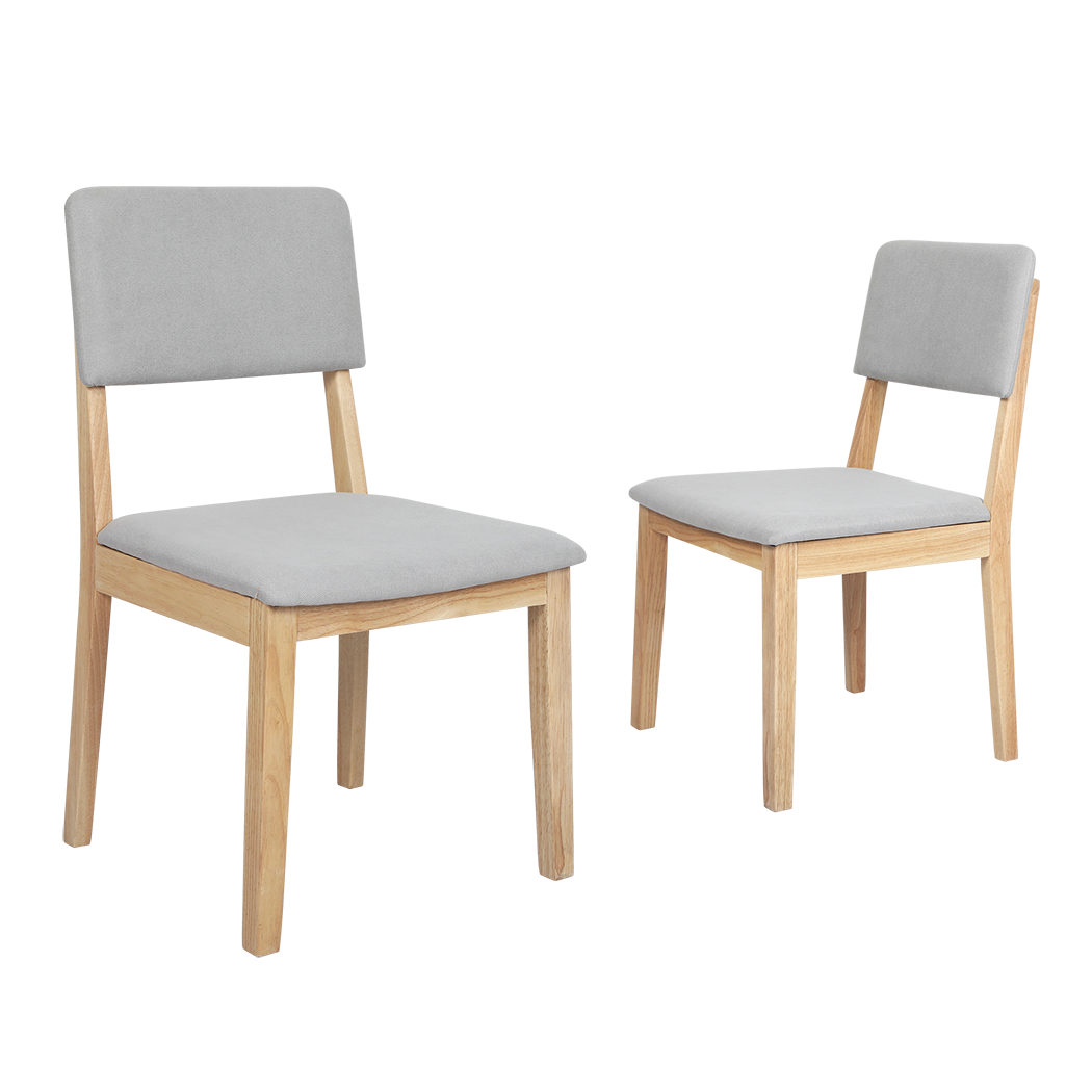 Levede Dining Chairs 4 Upholstered Kitchen Chair-1973193570655539208