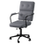 LEVEDE Ergonomic Office Chair Computer PU Grey-1954802475525607432