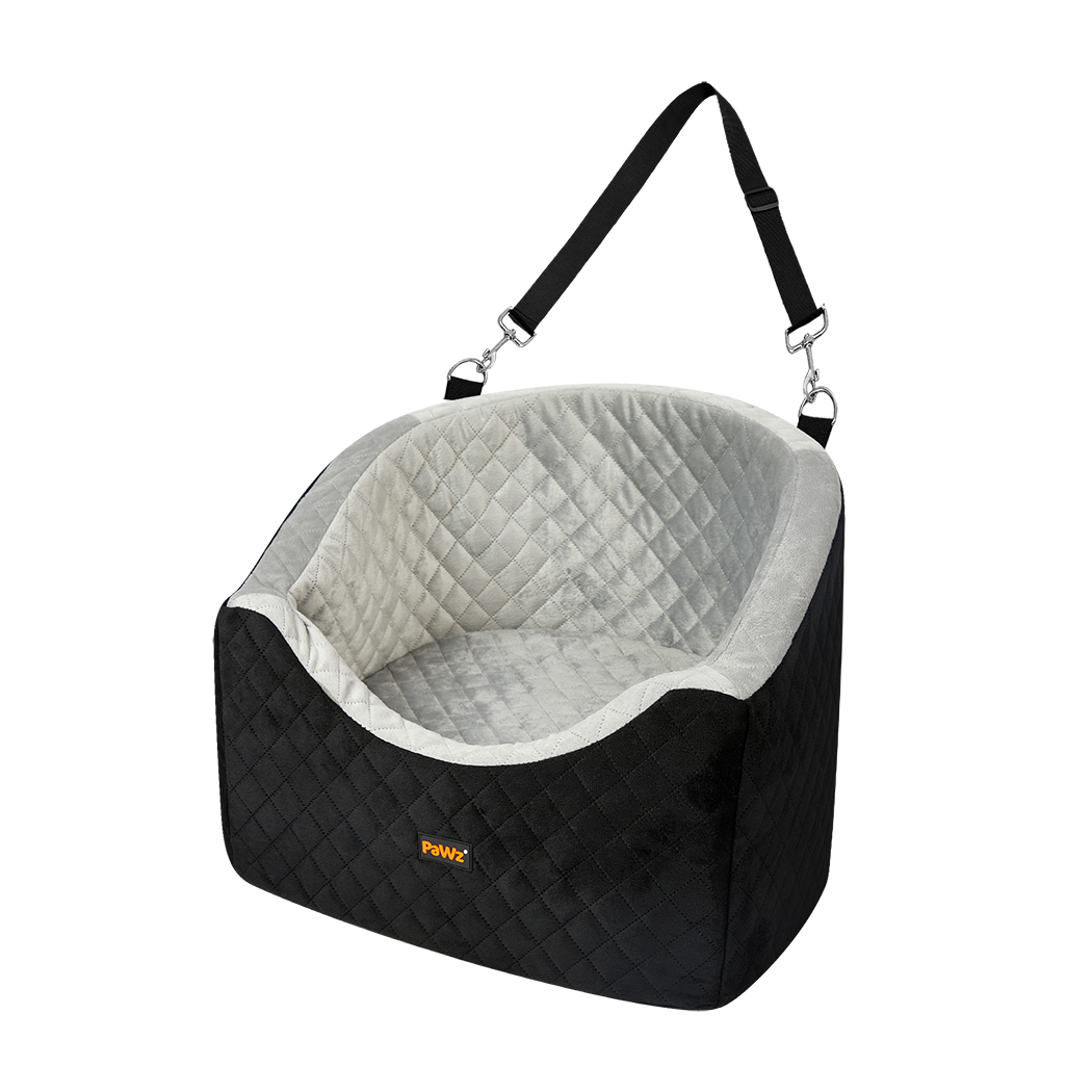 Pawz Dog Car Booster Seat Belt Pet Safe Protector Travel Bed-1910112288107532296