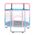 Centra 55" Kids Trampoline Rebounder Pink-1910112291949514760