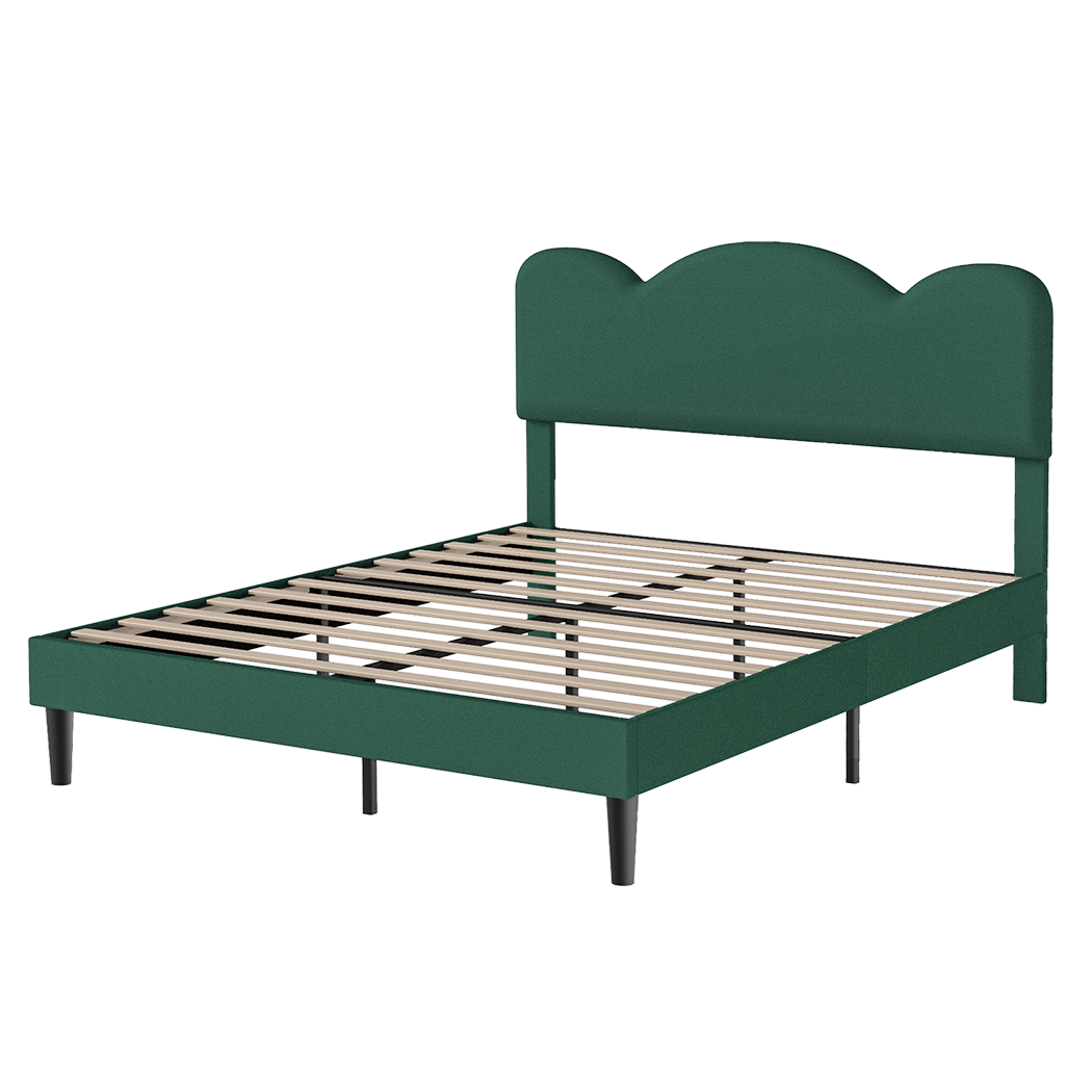 Levede Queen Bed  Frame Adjustable Headboard Mattress-1973194181094543368