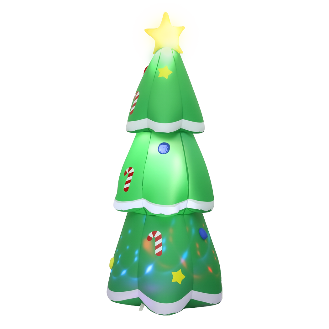 Santaco Inflatable 1.5M Christmas Tree Flashing Light-1973194174165553160