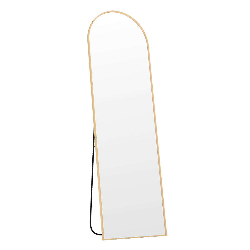 Yezi 165X60CM Full Length Mirror Wall Mounted Mirror Gold-1973193573386031112