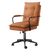 LEVEDE Ergonomic Office Chair Computer PU Brown-1954802475336863752
