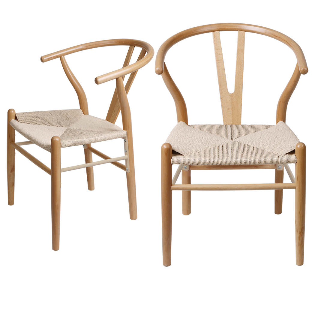 Levede 4x Dining Chairs Wooden Hans-1973193580906418184