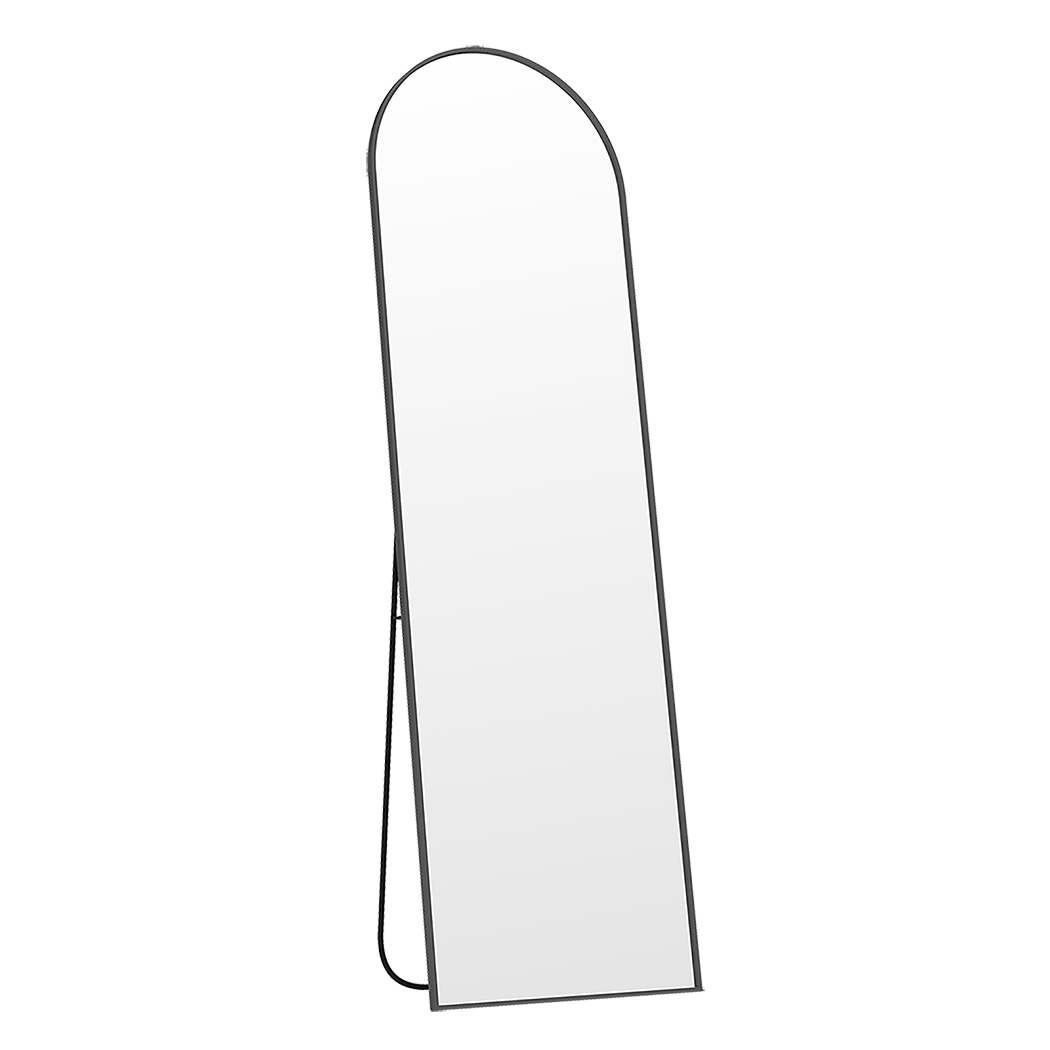 Yezi 165X60CM Full Length Mirror Wall Mounted Mirror Black-1973193573197287432