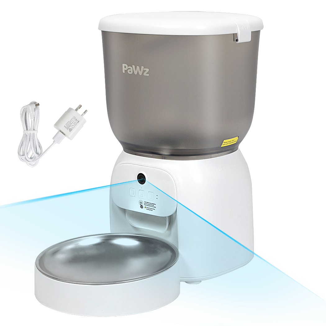 Pawz 4L Auto Pet Feeder Automatic Camera WiFi App-1954802479338229768