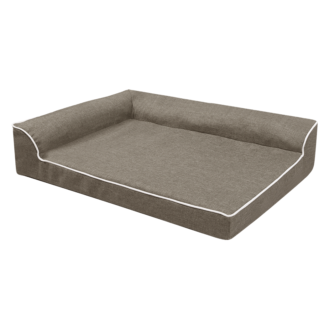 Pawz Orthopedic Dog Bed XXL Coffee-1954802428159332360