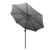 Centra 3M Outdoor Patio Umbrella Solar LED Light Grey-1973193576061997060
