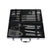 Moyasu 10Pcs BBQ Tool Set Stainless-1910113184640012292