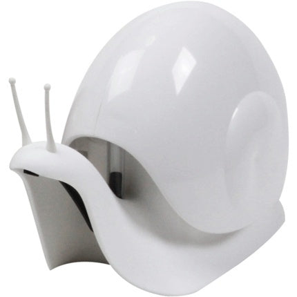 Anyhouz Snail-Shaped Lotion Shampoo Shower Gel Dispenser White Pump Bottle Home Bathroom Portable Soap