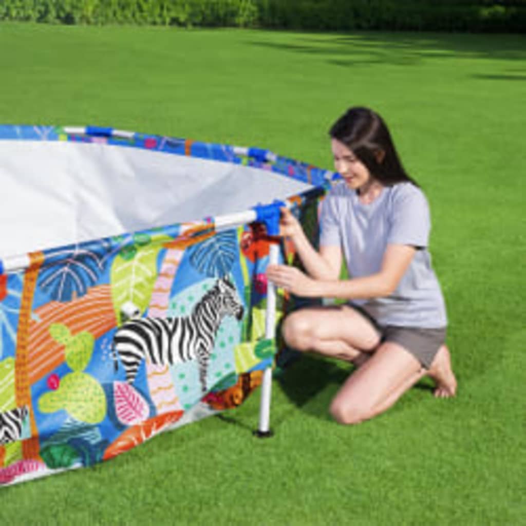 Steel Pro Above Ground Swimming Pool 305x66 cm