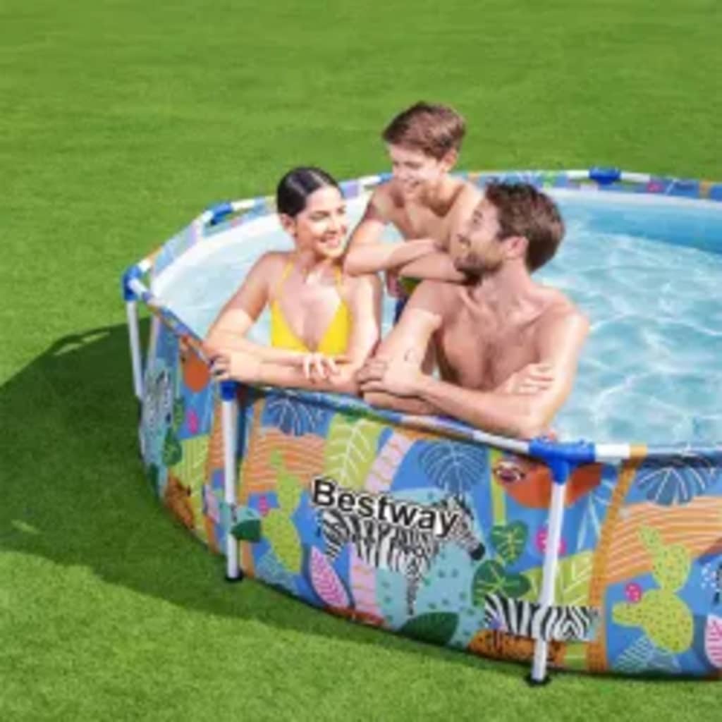 Steel Pro Above Ground Swimming Pool 305x66 cm