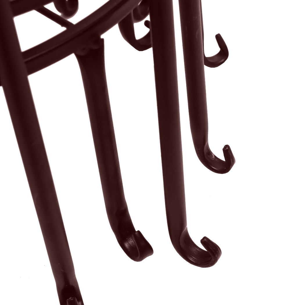 Levede Plant Stand Outdoor Indoor Metal Bronze-1910112336757264389
