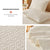 Anyhouz Mattress Cover Beige Double Size Pure Cotton Soft Quilted Bed Sheet Anti-bacterial Protector Cover