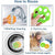 Anyhouz Magic Laundry Ball Cat Claw Green Sponge Reusable Pet Hair Lint Fiber Catcher Remover Tool For Washing Machine