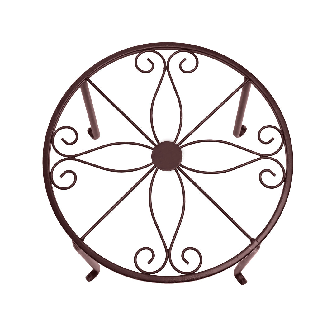 Levede Plant Stand Outdoor Indoor Metal Bronze-1910112336757264390