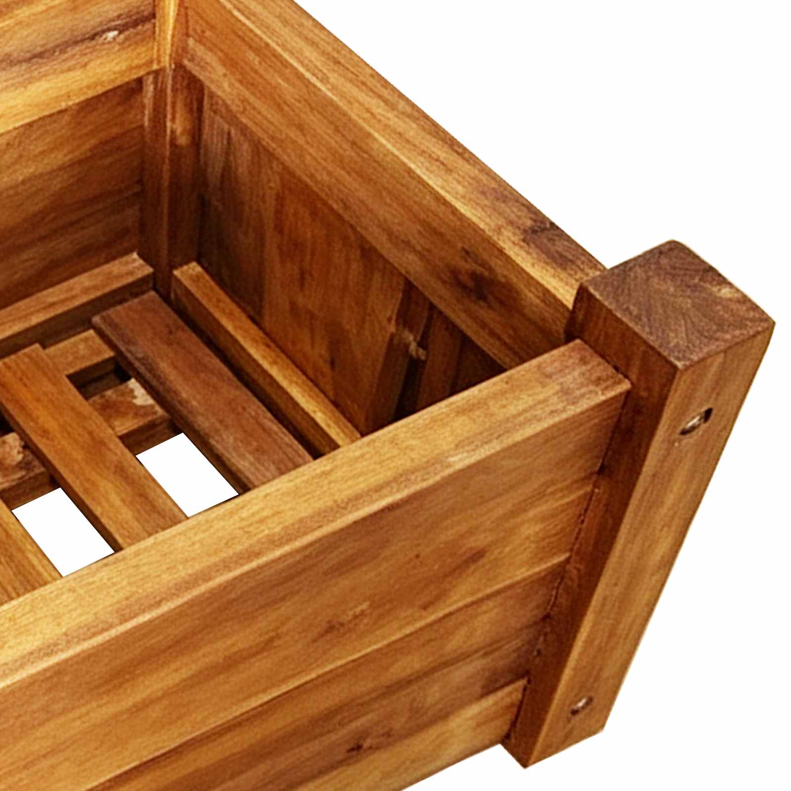 Garden Raised Bed Acacia Wood 50x25x25 cm