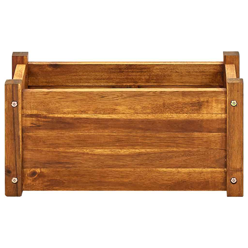 Garden Raised Bed Acacia Wood 50x25x25 cm