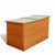 Garden Storage Box 126x72x72 cm Wood
